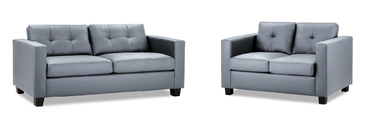 Jerry Sofa Set | Grey