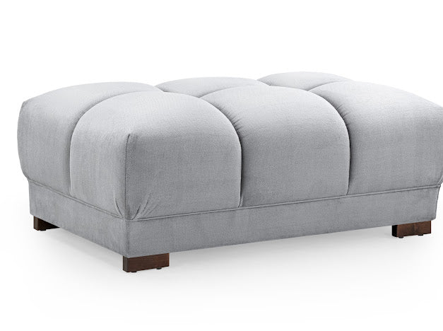 Azzuro Footstools | Cream,Grey,Mocha