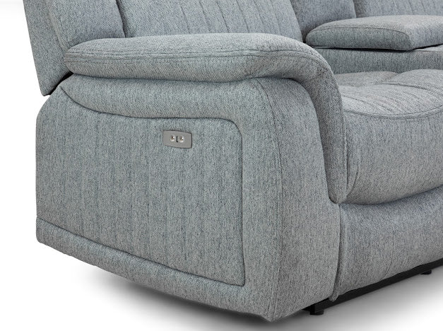 Linden Recliner Sofa Set | Grey