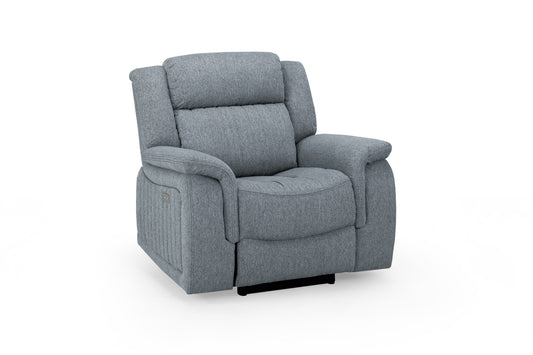 Linden Recliner Sofa Set Armchair | Grey