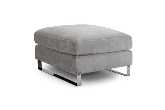 Kingston Sofa Set Footstools | Grey,Beige