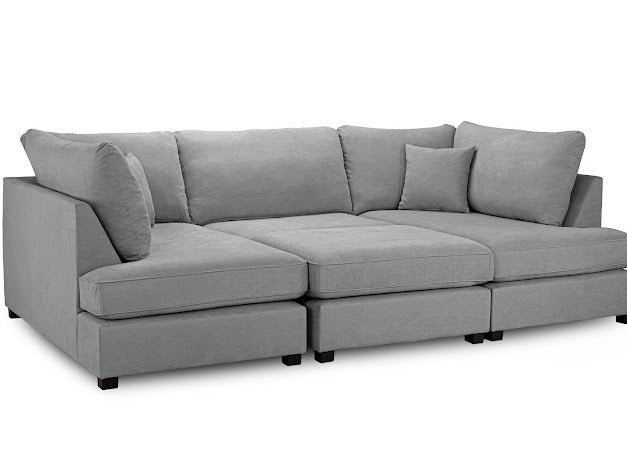 Carnaby Sofa U Shape Corner | Grey,Black,Beige