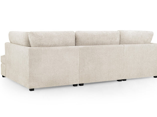 Carnaby Sofa Boucle U Shape Corner | Grey,Beige