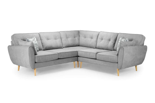 Zinc Sofa Set Large Corner | Grey