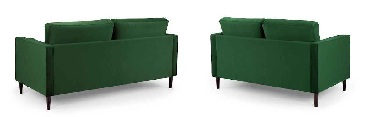 Harper Sofa Set | Plush Green