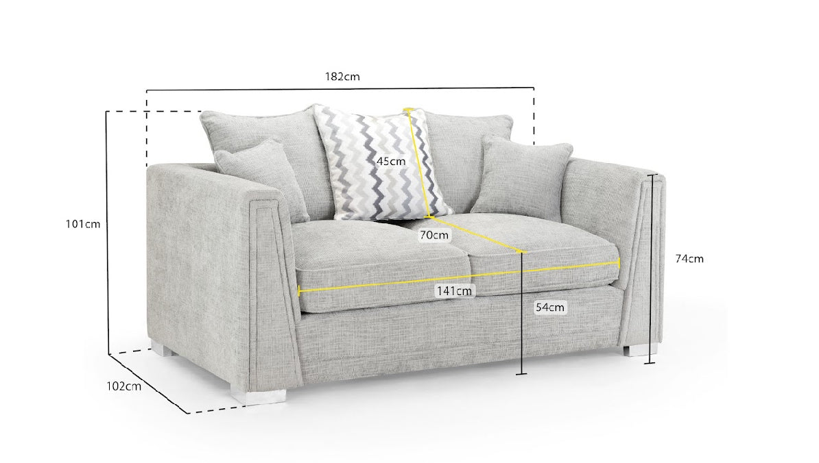 Cony Sofa Set | Grey