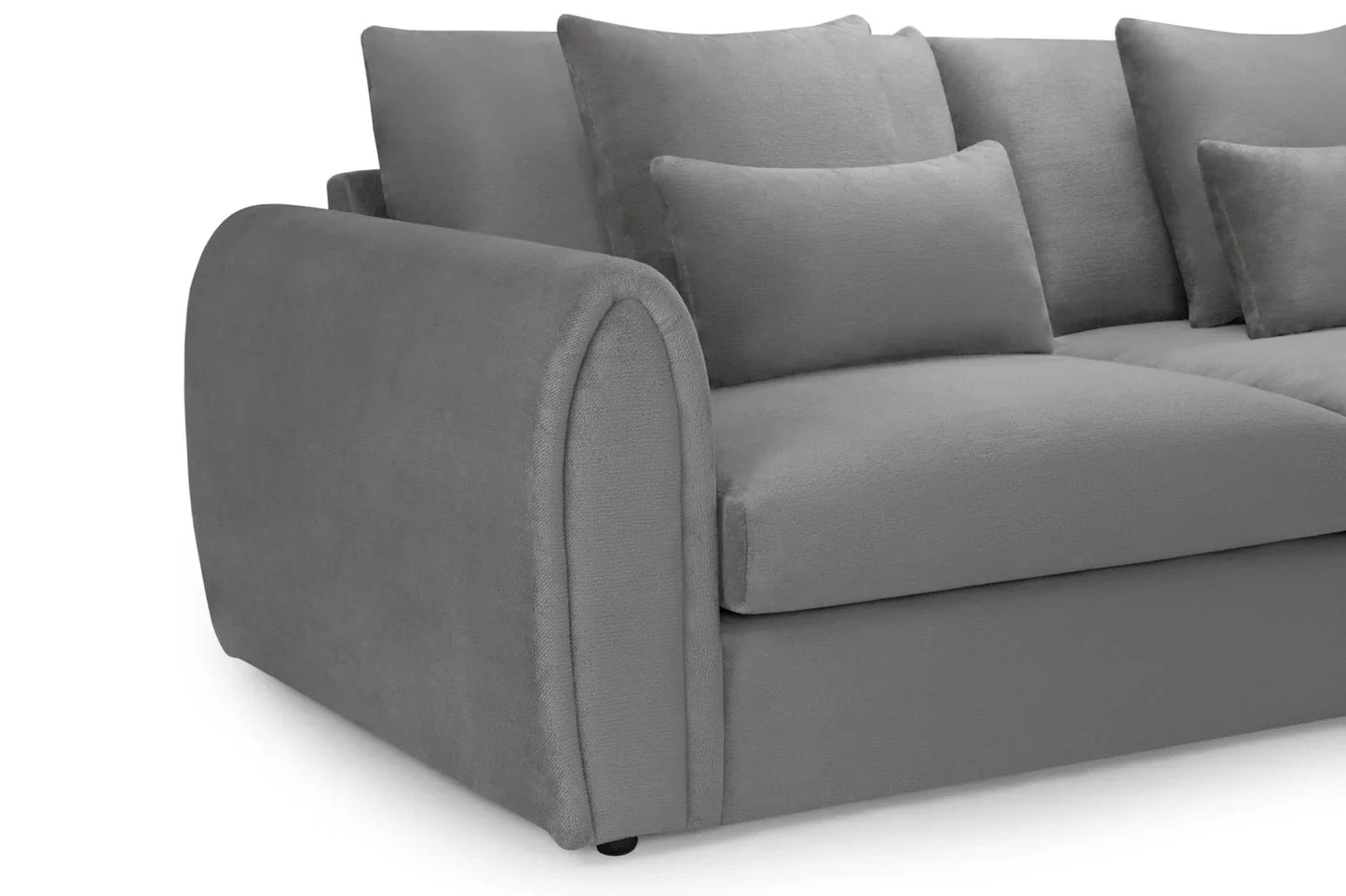 Mirabel Sofa Large Corner | Grey,Mocha