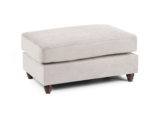 Windsor Sofa Set Footstool | Grey,Stone