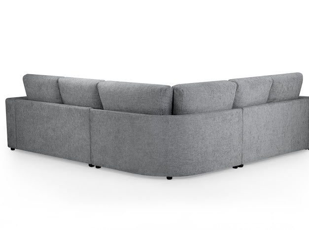 Chestnut Sofa Large Corner | Grey,Cream