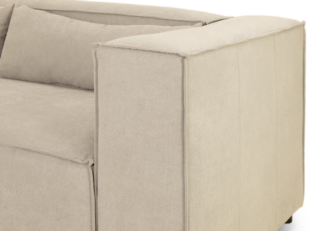 Becca Universal Corner Sofa | Beige,Grey