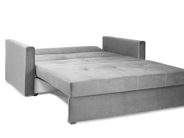 Viva Plush Sofa Bed Set | Grey,Teal,Blue