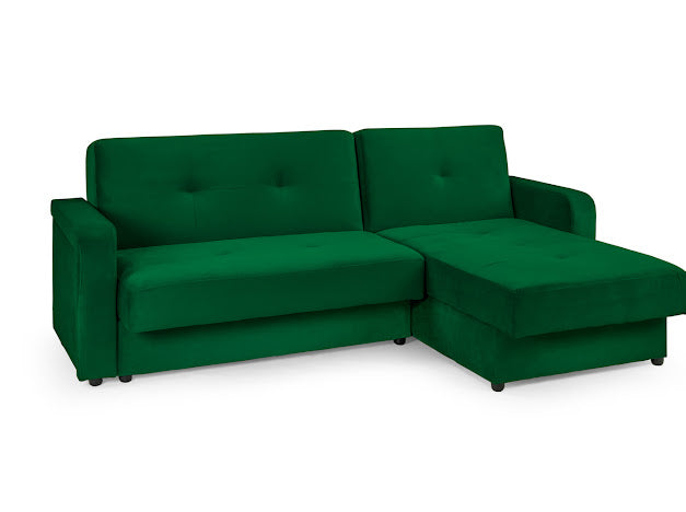 Kair Sofa Bed Corner | Grey,Green,Teal