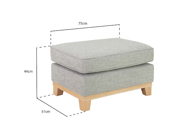 Delta Sofa Footstool