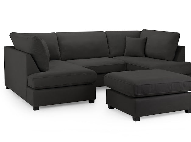 Carnaby Sofa U Shape Corner | Grey,Black,Beige