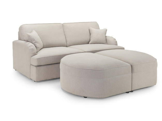 Erin Sofa Beige 3 Seater