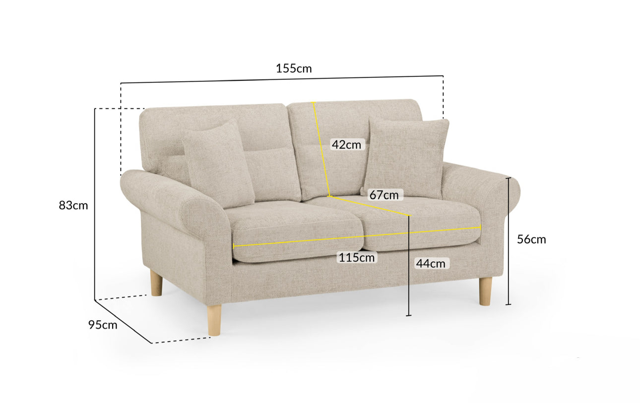 Florence Sofa Set | Beige