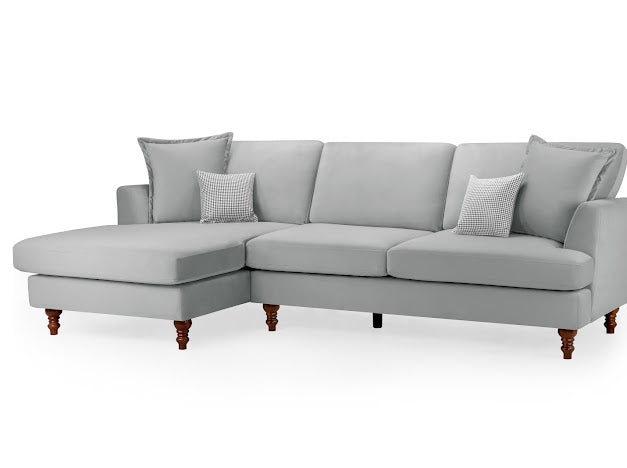 Bari Corner Sofa | Grey