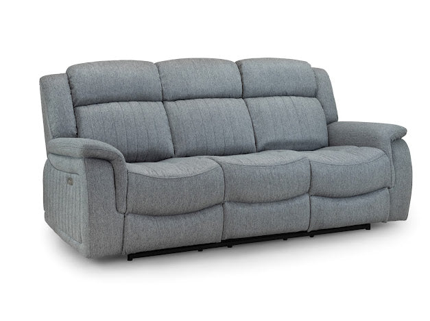 Linden Recliner Sofa Set | Grey