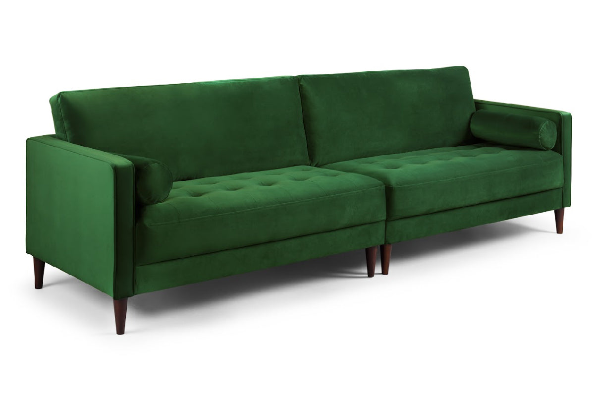 Harper Sofa Plush 4 Seater | Grey,Green,Teal,Blue,Beige