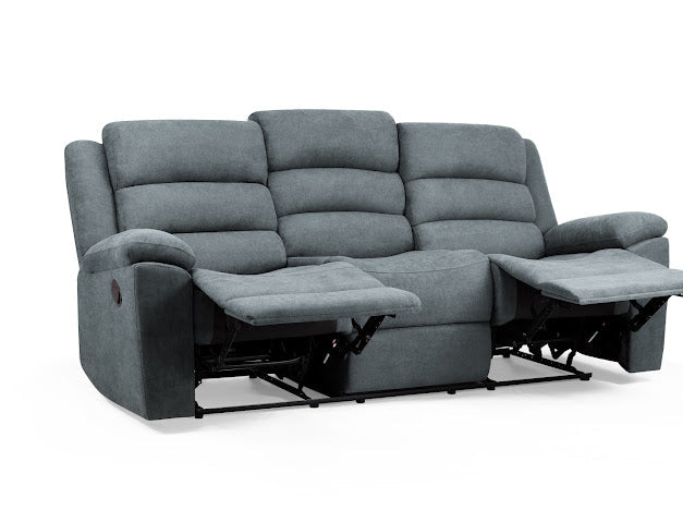 Sable Recliner Sofa Set | Grey