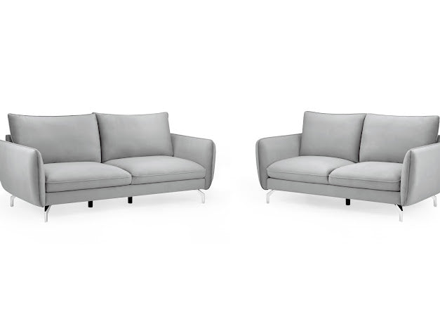 Lavard Sofa Set | Plush Grey