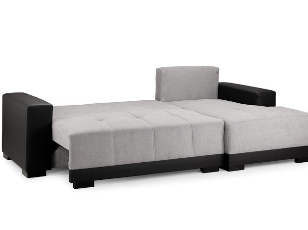 Cimiano Sofa Bed | Black/Grey