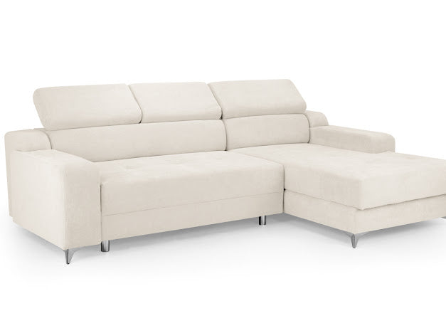 Dahlia Electric Sofa Bed Right Hand | Beige