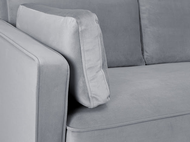 Munich Sofa Set | Plush Grey