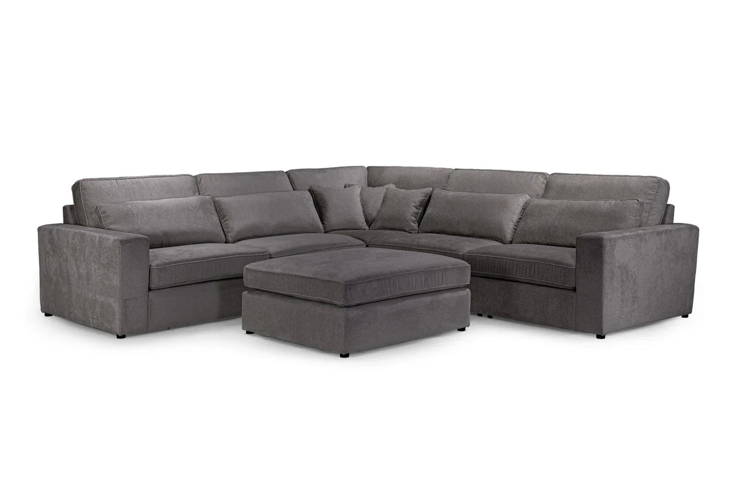 Kiana Modular Sofa Large Corner | Grey,Ivory,Mocha