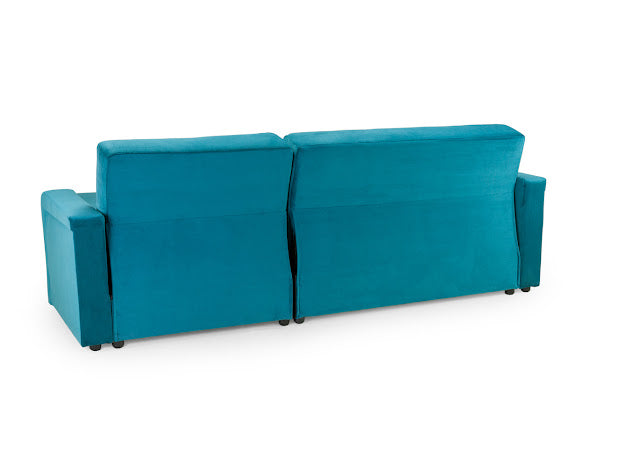 Kair Sofa Bed Corner | Grey,Green,Teal