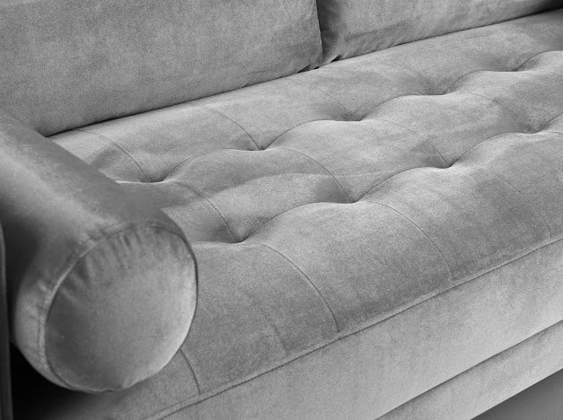 Harper Sofa Set | Plush Grey