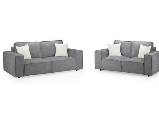 Mary Sofa Set | Slate