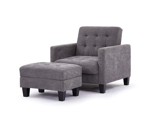 Halia Sofa Bed Armchair | Dark Grey