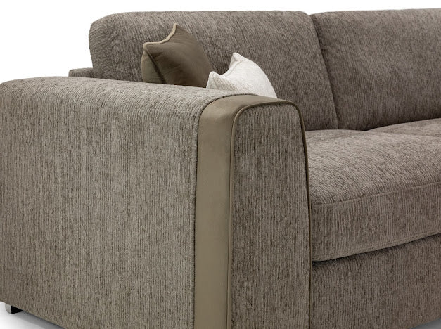 Naples Sofa Set Large Corner | Grey,Mocha,Beige