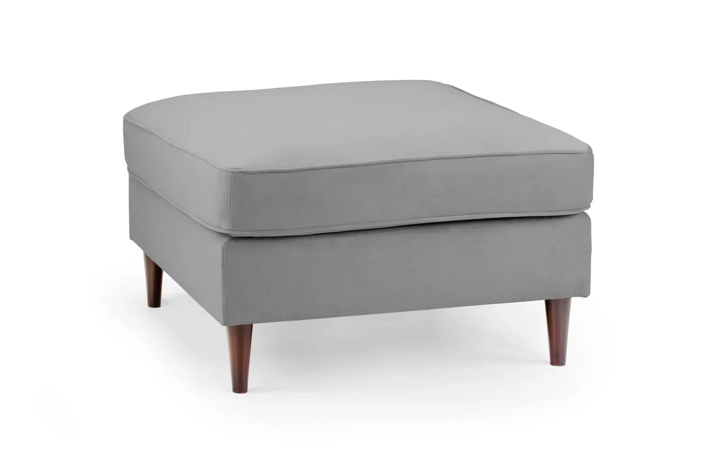 Munich Sofa Set Footstool | Plush Grey