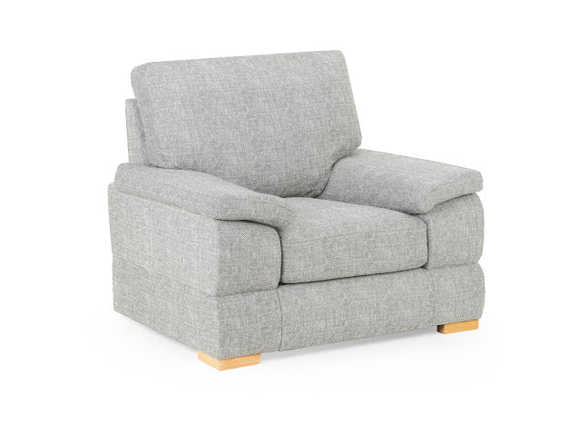 Bento Sofa Armchair | Slate,Silver