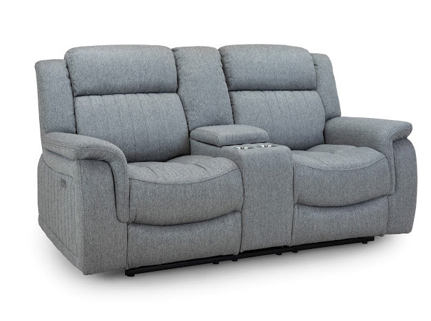 Linden Recliner Sofa Set | Grey