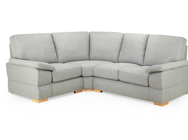 Bento Sofa Left Hand Facing Corner | Slate,Silver