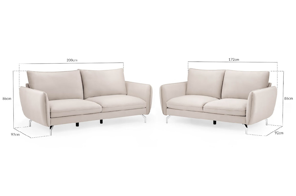 Lavard Sofa Set | Plush Beige