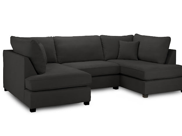 Carnaby Sofa U Shape Corner | Grey,Black,Beige