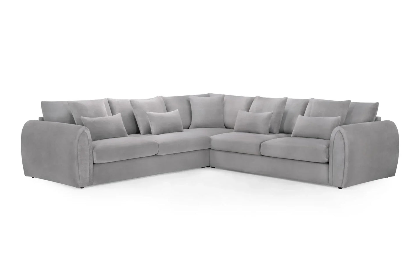 Mirabel Sofa Large Corner | Grey,Mocha