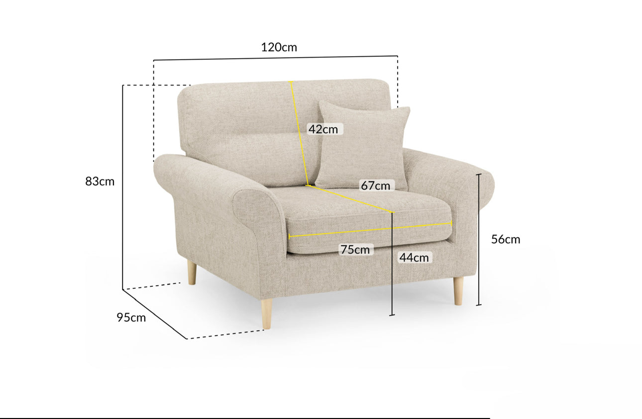 Florence Sofa Set | Armchair