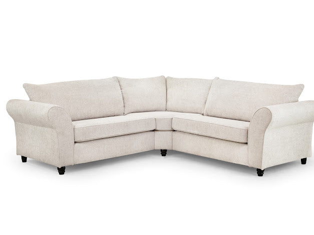 Ashley Large Corner Sofas | Cream,Slate