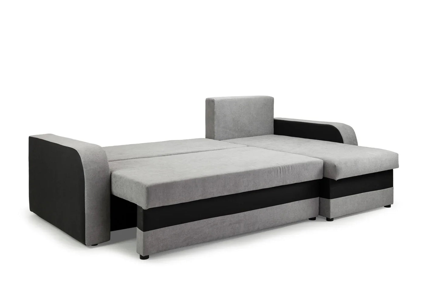 Kris Sofa Bed Universal Corner | Black/Grey