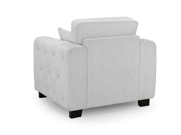 Grazia Sofa Set Armchair | Light Grey