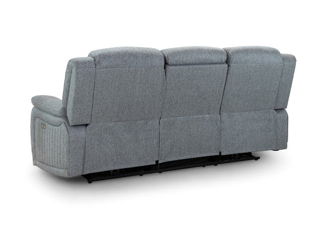 Linden Recliner Sofa Set | Grey