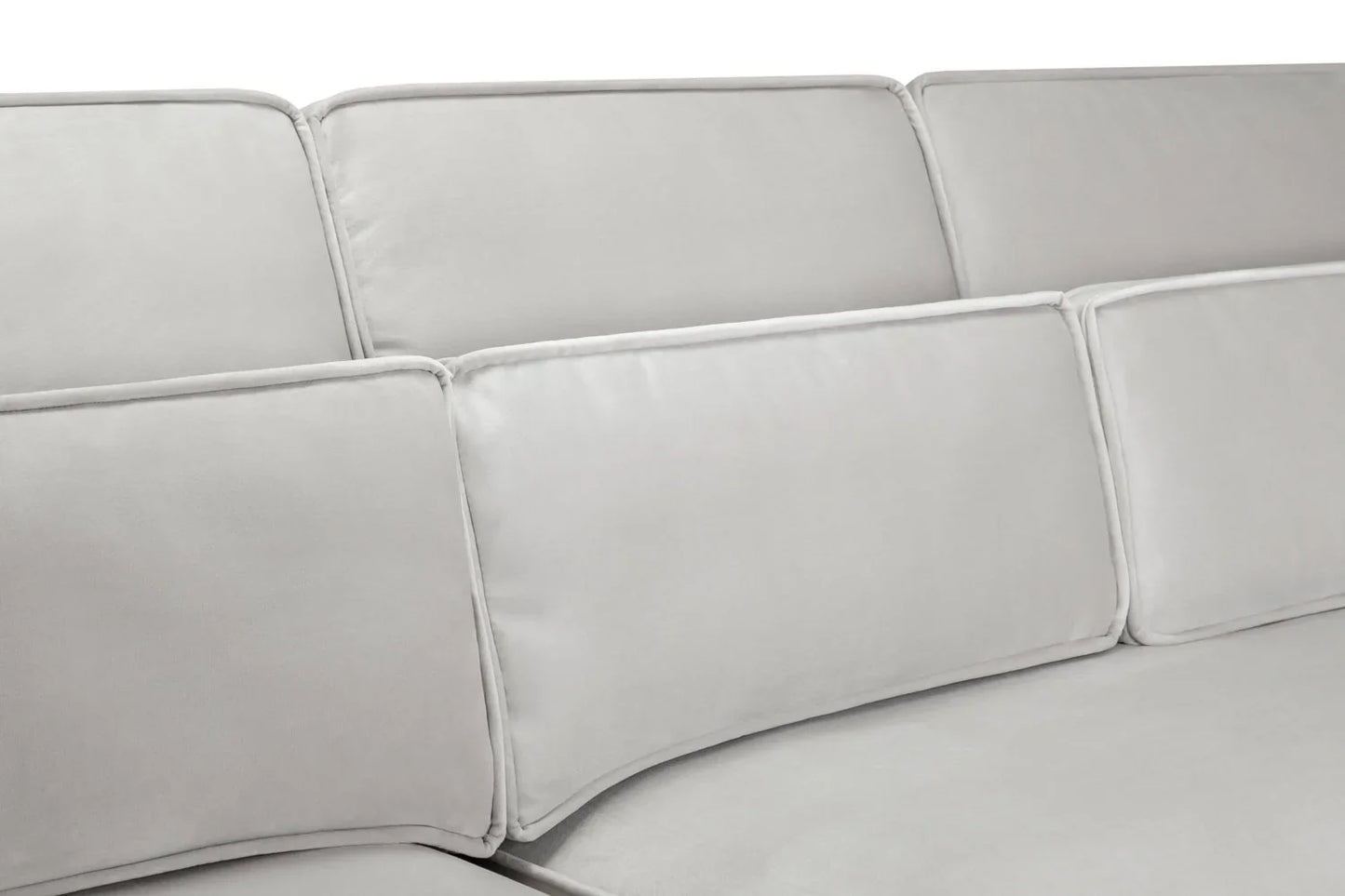 Sloane Sofa U Shape Corner | Grey,Black,Silver,Cream