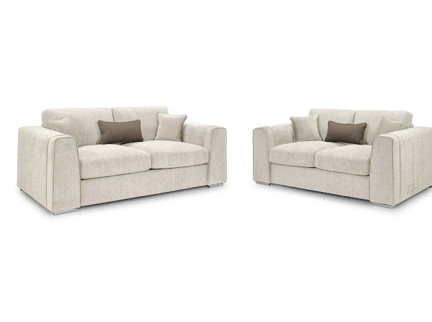 Naples Sofa Set | Beige