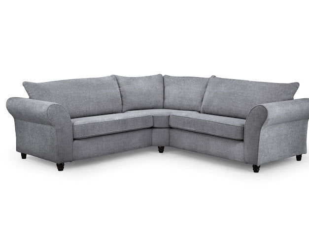 Ashley Large Corner Sofas | Cream,Slate