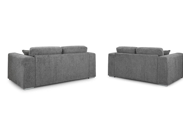 Naples Sofa Set | Grey